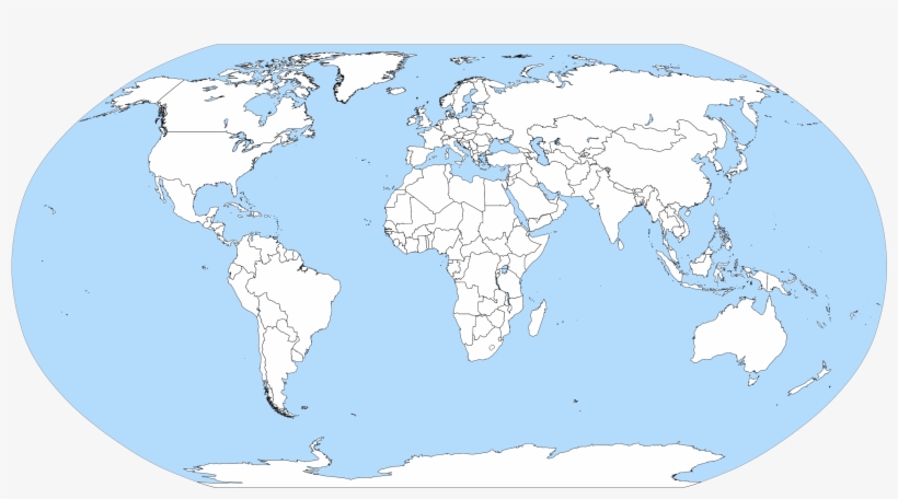 World Map Blank - World Map 2018 Blank, transparent png