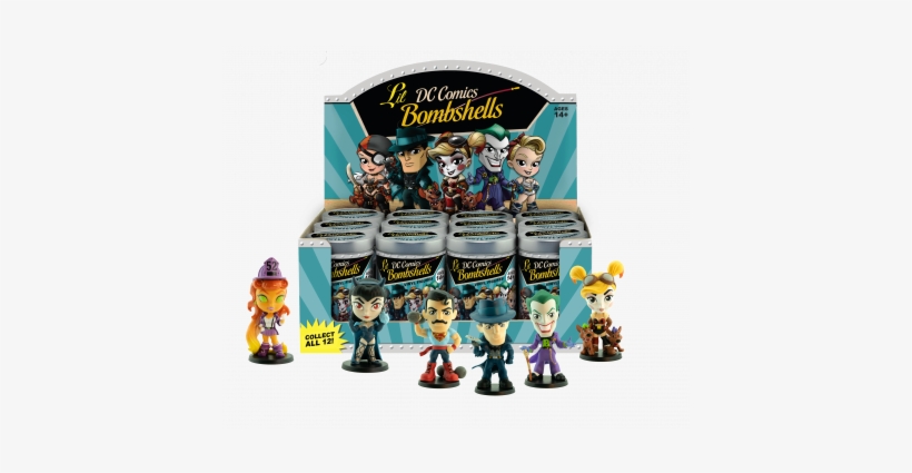 Adding To The Off The Wall Fun Is The Custom, Collectible - Dc Lil Bombshells Series 3, transparent png