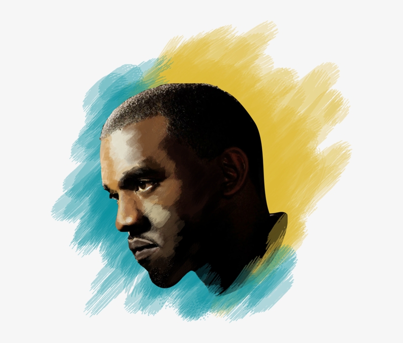 Kanye - Illustration, transparent png