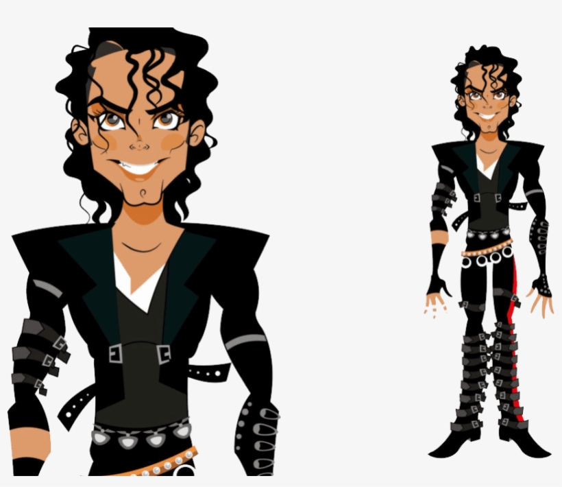 Free Png Michael Jackson Png Images Transparent - Michael Jackson Cartoon Figure, transparent png