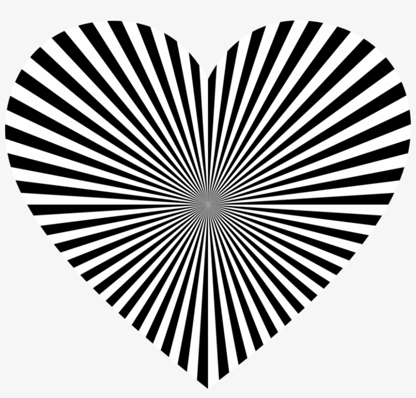 Artist Pizzeria Staiano Abstract Art Canvas - Optical Illusion Illusion Hearts, transparent png