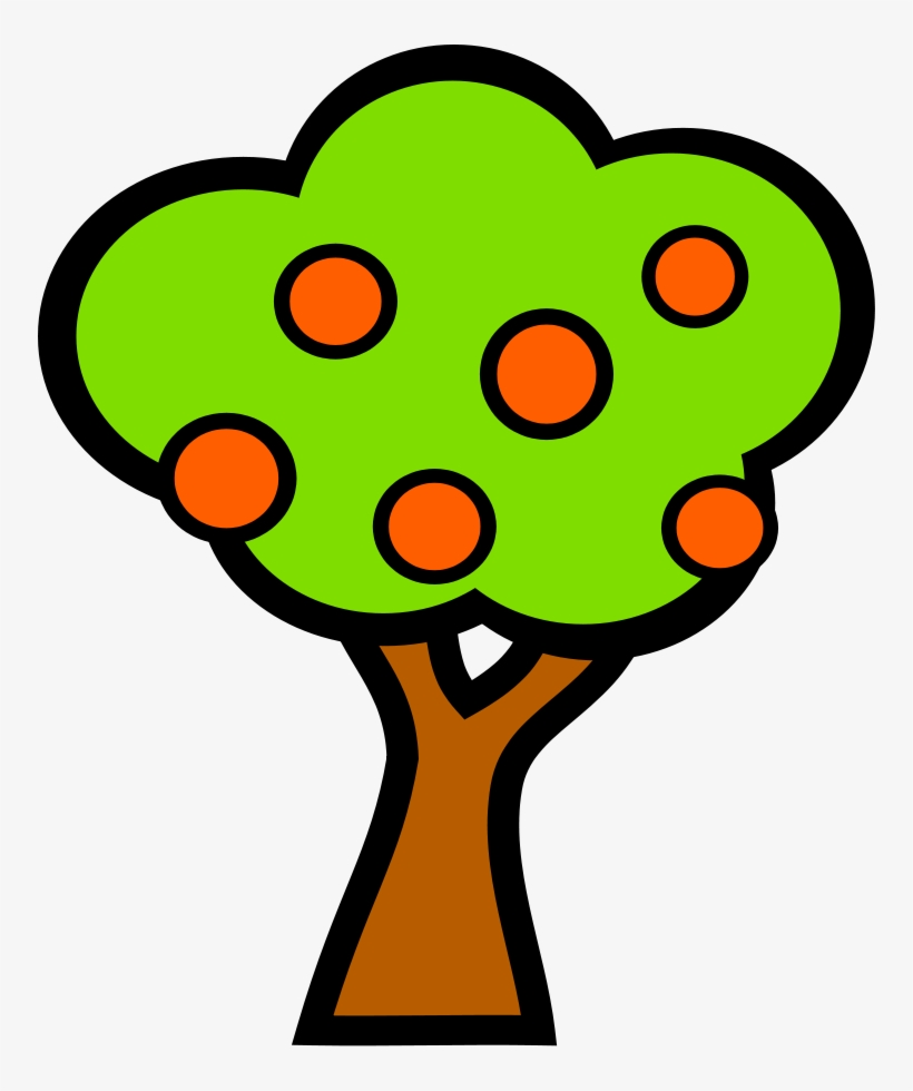 How To Set Use Tree With Fruits Clipart, transparent png