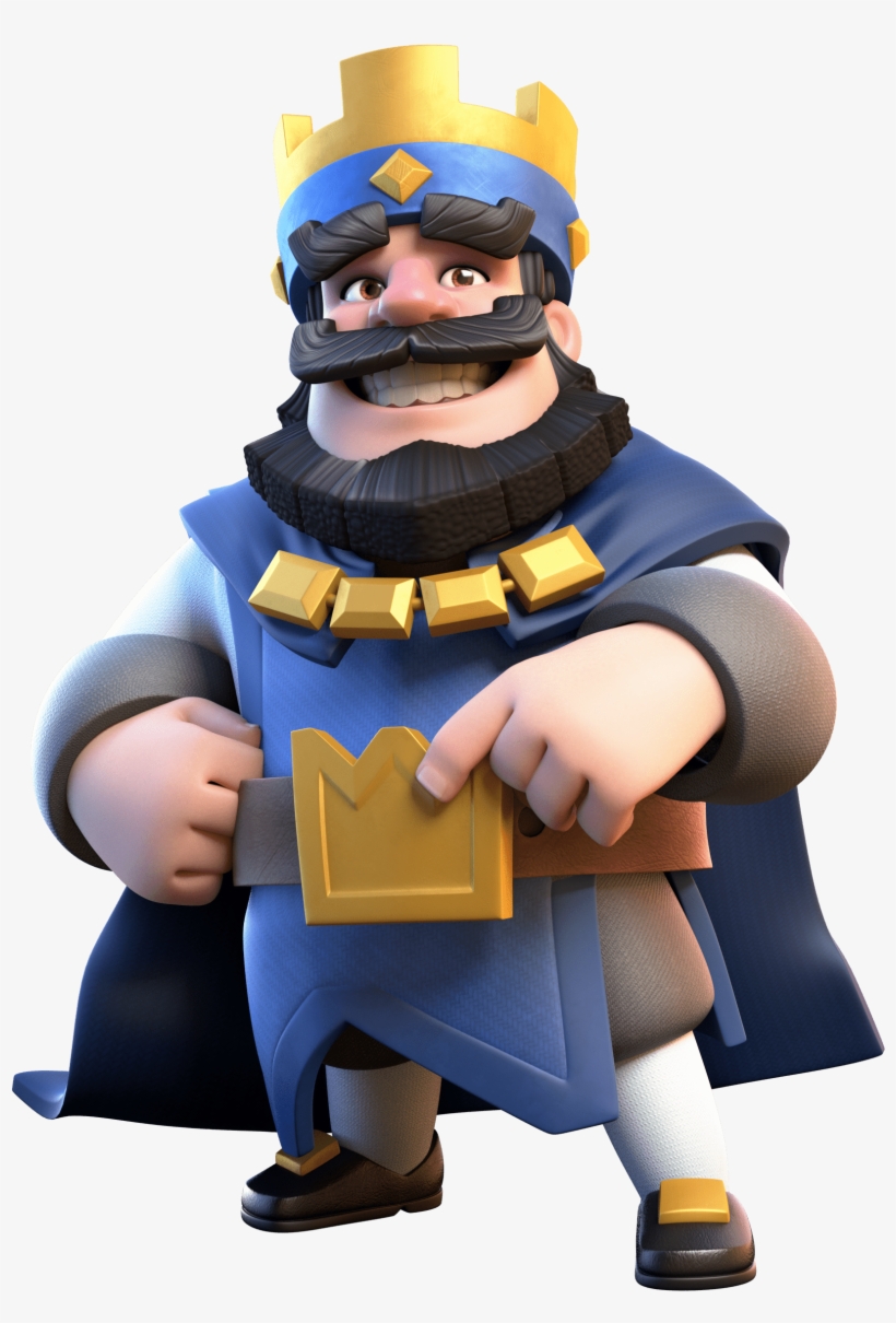 Clash Royale Blue King - Clash Royale King Png, transparent png