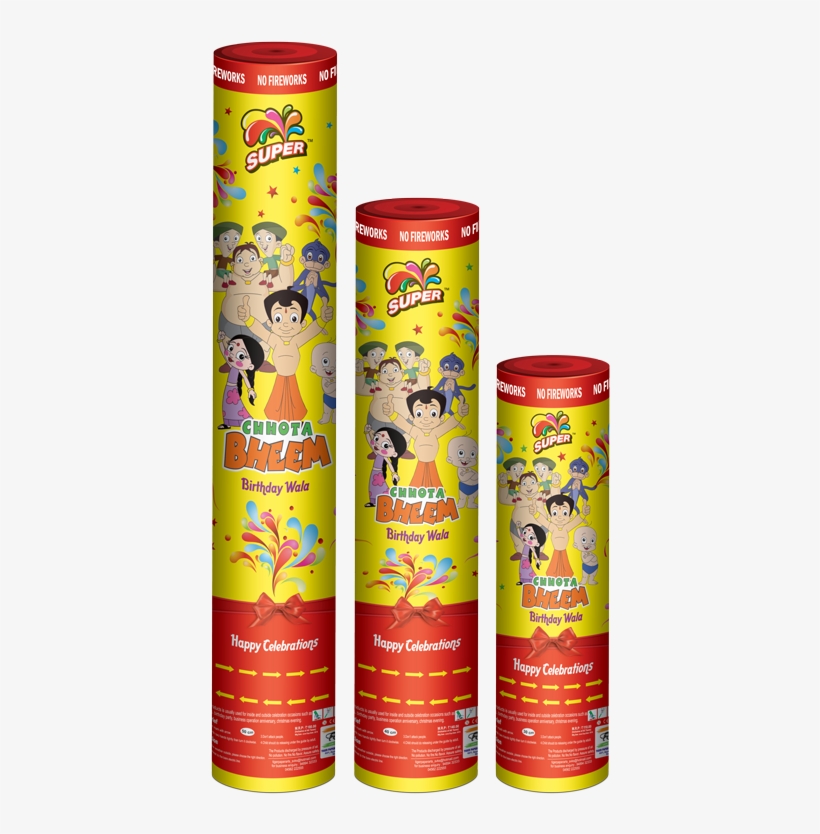 Party Popper - Chhota Bheem, transparent png