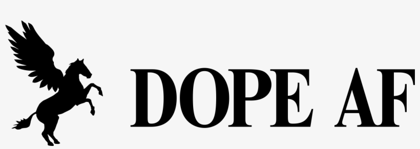 Dope Af - Oval, transparent png