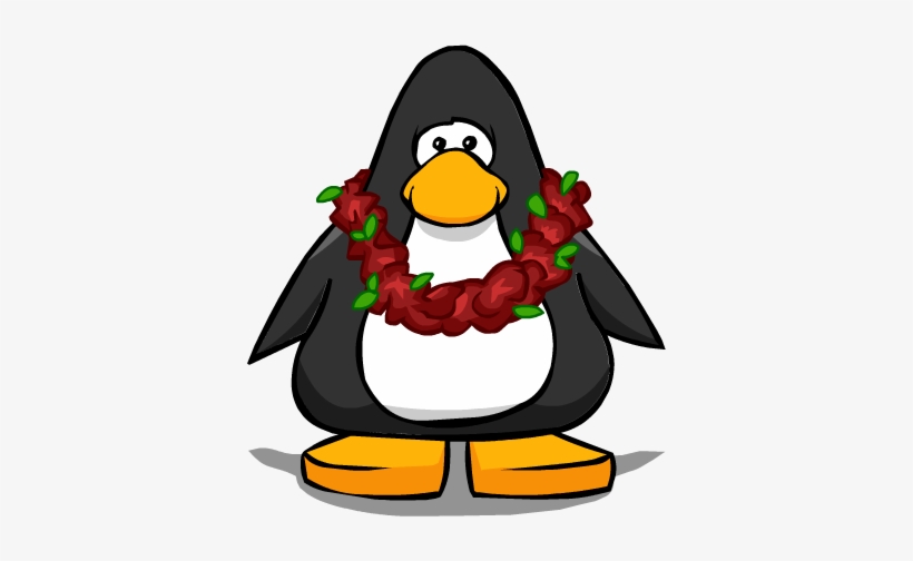 Holi-lei On A Player Card - Club Penguin With Scarf, transparent png