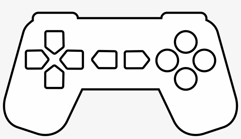 This Free Icons Png Design Of Game Controller Outline, transparent png