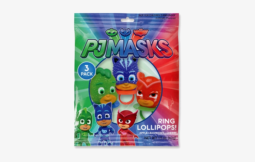 Pj Masks Lollipop Rings - Pj Masks Sticker Pad With 6 Sheets, transparent png
