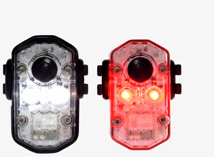 See Sense Icon Smart Bike Light - See.sense Icon Front & Rear Light Set, transparent png