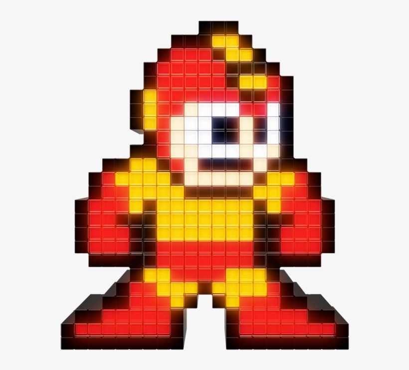 Solar Blaze Mega Man - Pixel Mega Man, transparent png