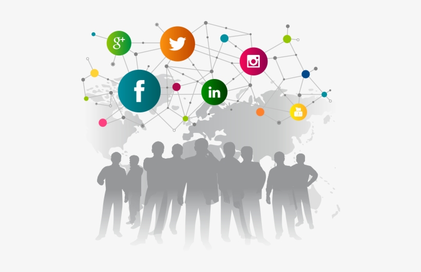 Social Media Marketing, transparent png