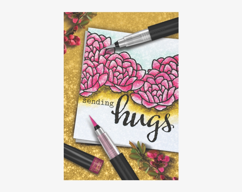 Spectrum Noir Sparkle Pens - Spectrum Noir Sparkle 12 Pen Set - Spring - Summer, transparent png