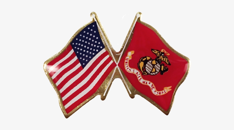 Marine Corps Flag Lapel Pin, transparent png