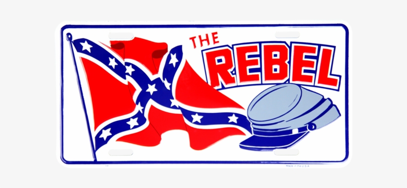 The Rebel - Rebel Front License Plate, transparent png