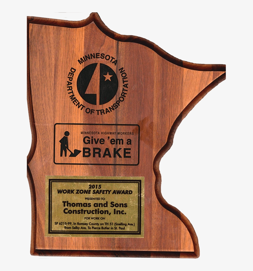 “safety First” Has Always Been Our Motto At Thomas - Award, transparent png