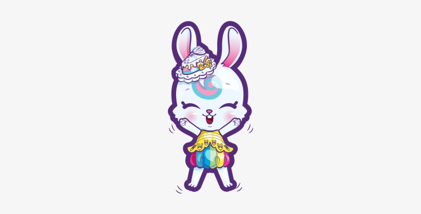 Spks9 Rd Bunny Bow - Shopkins Bunny Bow, transparent png