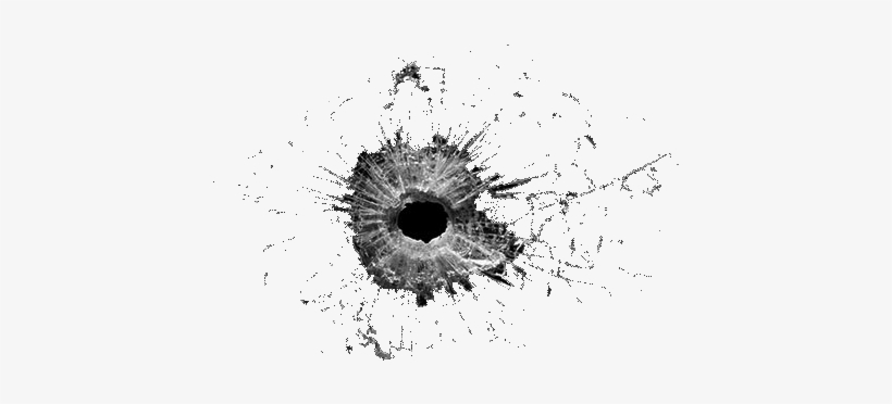 Marca De Bala Png - Bullet Hole Png Transparency, transparent png