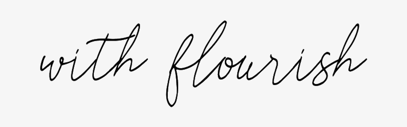 About With Flourish - Calligraphy, transparent png
