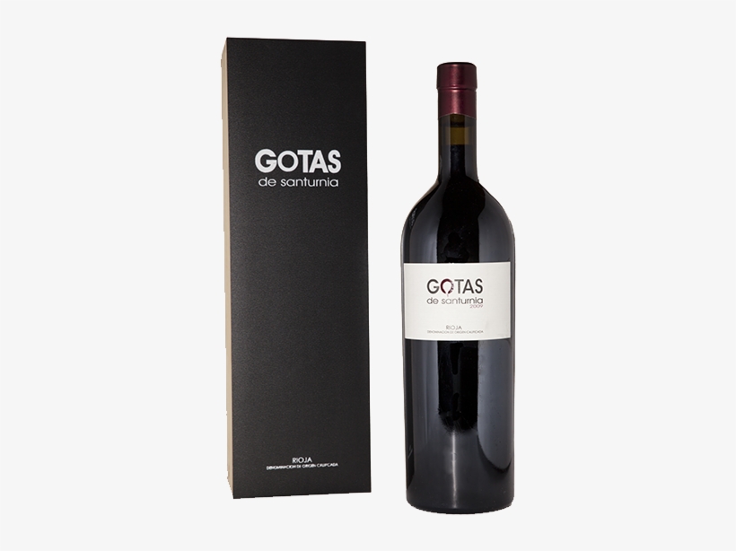 Gotas De Santurnia - Wine Bottle, transparent png
