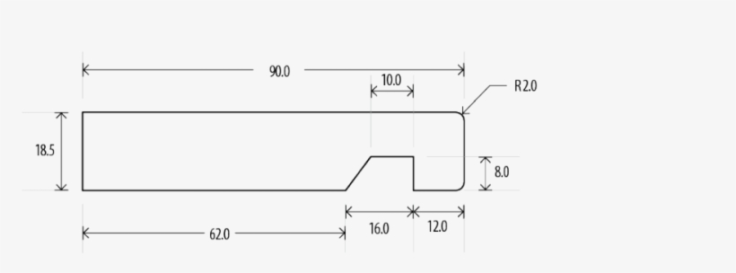 Radiata Finger Jointed, Gib Grooved, H3 - Grooved Reveals, transparent png