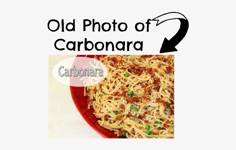 Looking For New Ways To Use Spaghetti Noodles - Carbonara, transparent png