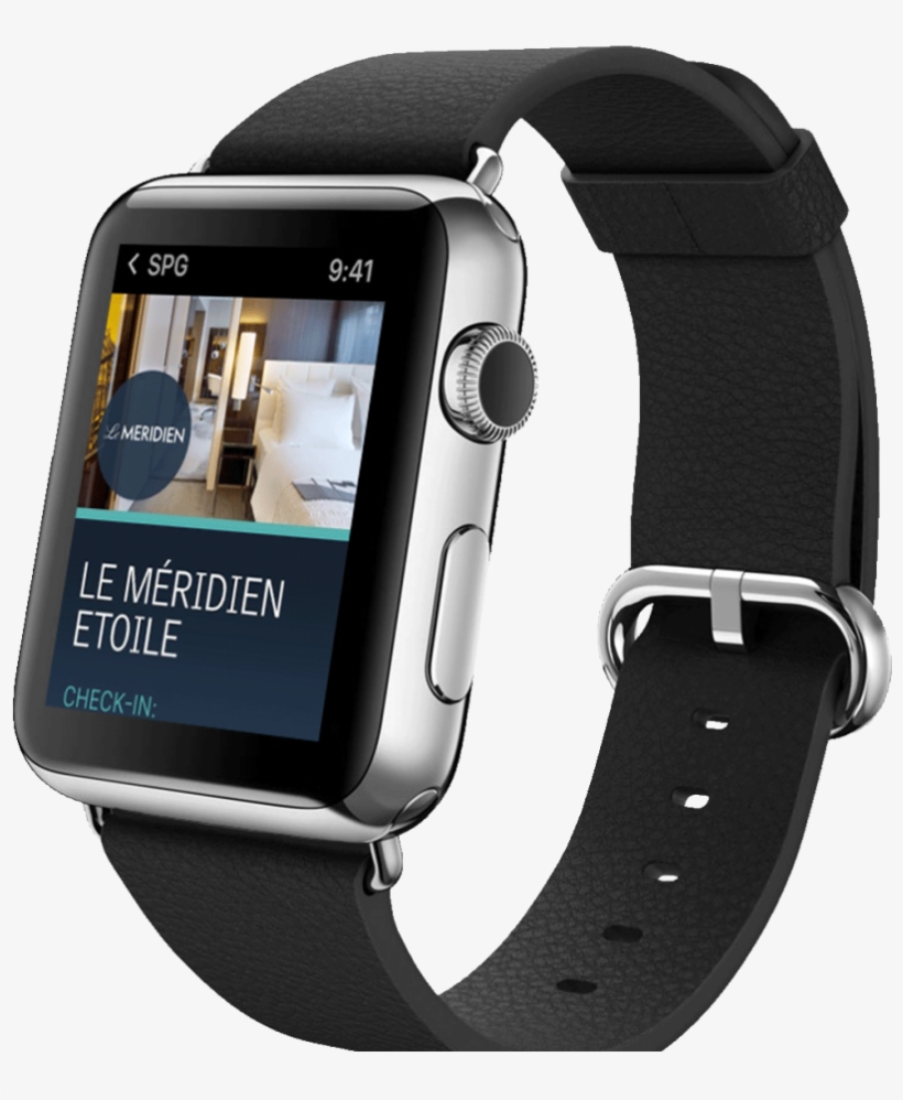 Apple Smartwatch With Spg Hotel App - Jailbroken Apple Watch Faces, transparent png