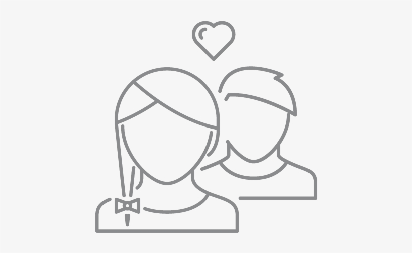 Couple - Heart, transparent png