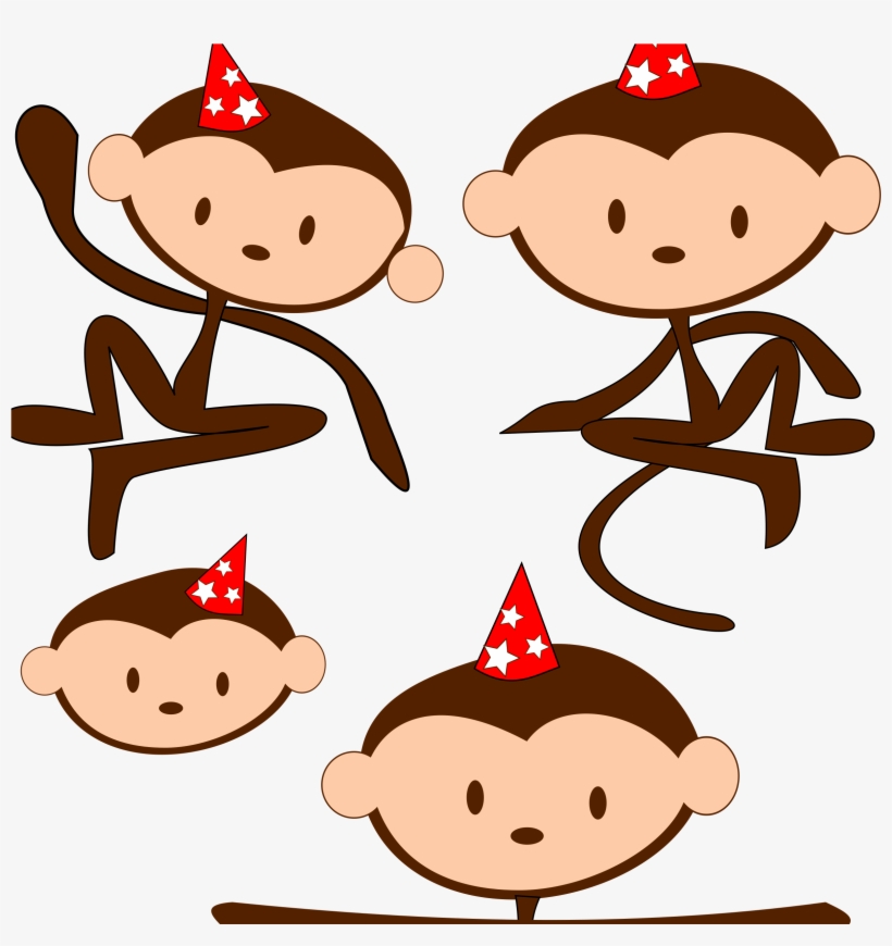 This Free Icons Png Design Of Macaquinhos De Aniversario, transparent png