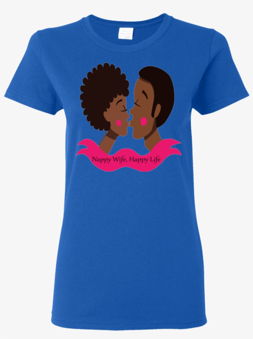 Nappy Wife Happy Life T-shirt - Ladies Never Underestimate A Christian Woman, transparent png