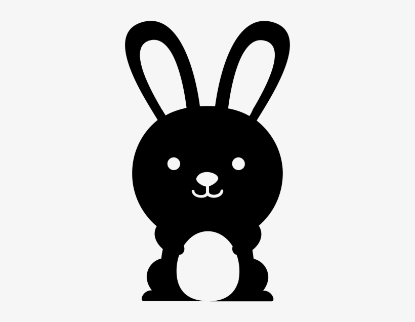 Easter Bunny Rubber Stamp - Easter, transparent png