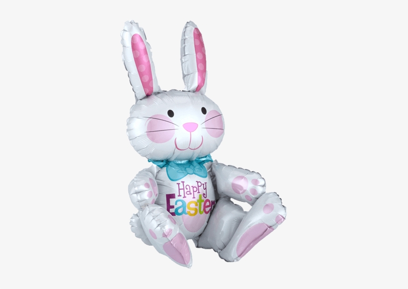 Easter Bunny Sitting Balloon, transparent png