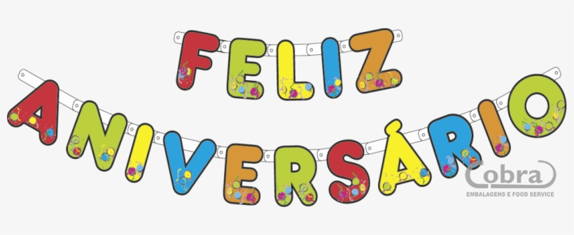 Flâmula 'feliz Aniversário' - Letras Feliz Aniversário Para Imprimir, transparent png