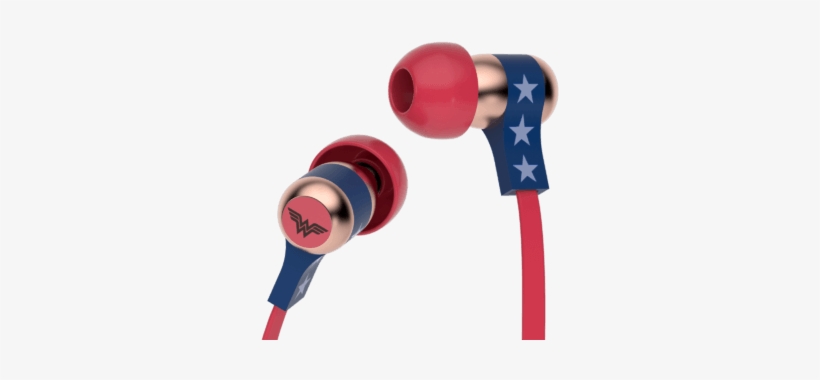 Dc Comics - Wonder Woman Earphones, transparent png