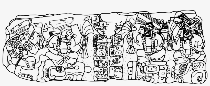 This Free Icons Png Design Of Mayan Mural Rulers, transparent png