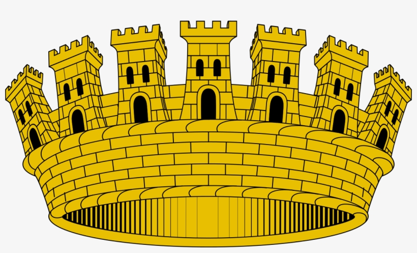 File - Corona Mural - Comarca - Svg - Vilassar De Mar, transparent png