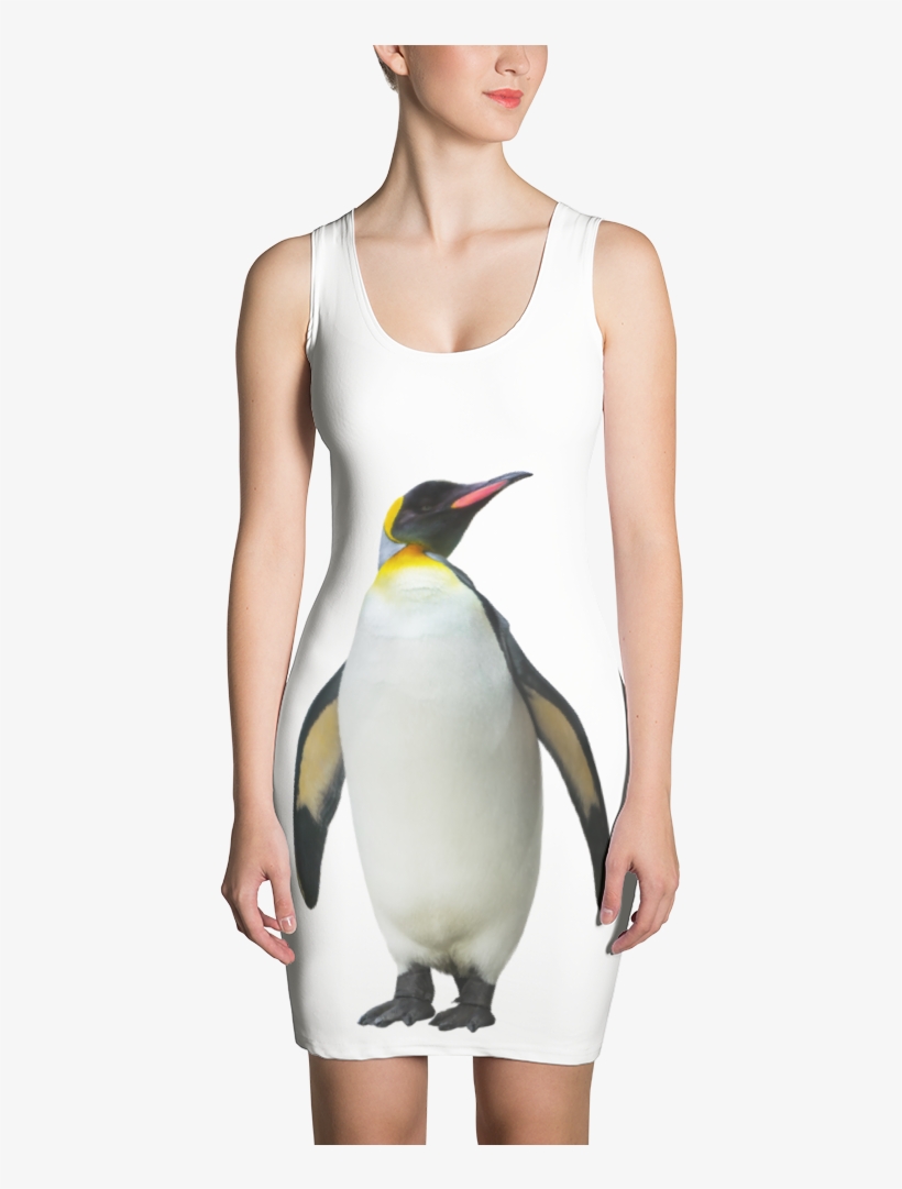 Emperor-penguin Print Sublimation Cut & Sew Dress - Dontneedgottahave