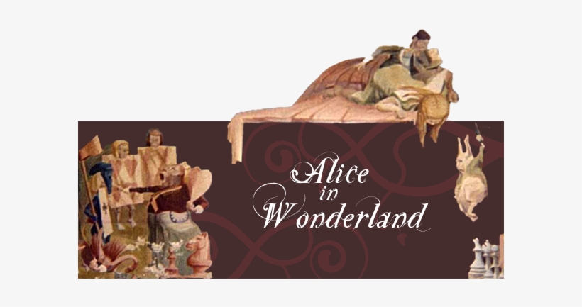 Alice In Wonderland Mural Banner - Anniversary, transparent png