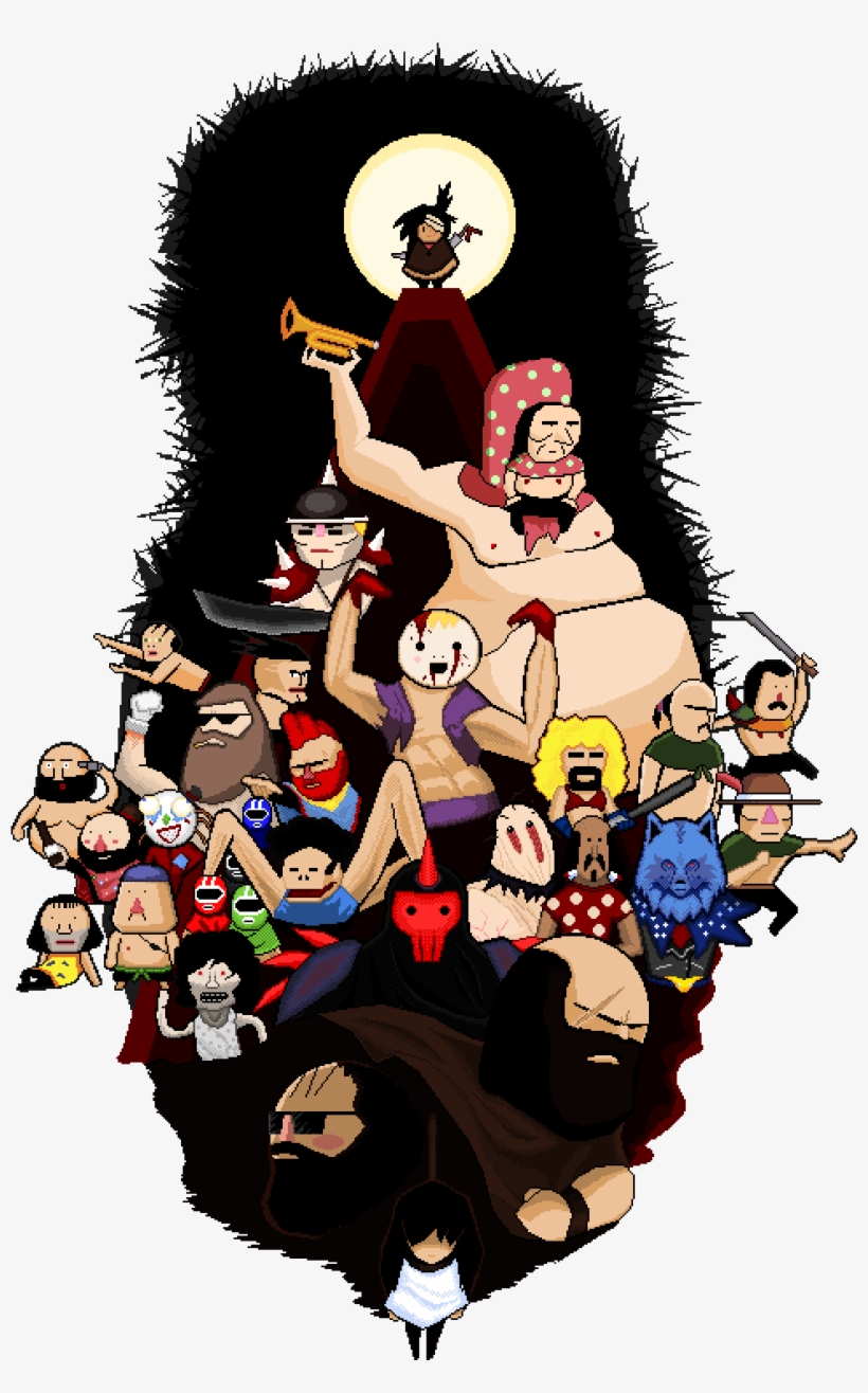 Author Comments - Lisa The Painful Poster, transparent png