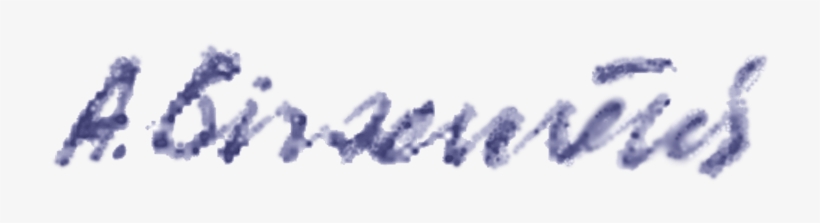 File - Architect A - Birzenieks - Signature 1938 - Calligraphy, transparent png