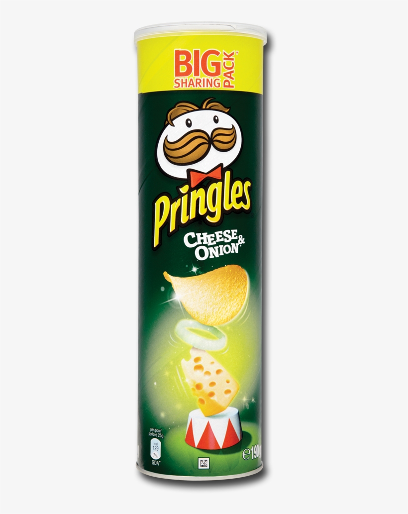Cheese And Onion Pringles Png, transparent png