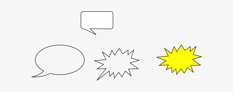 White Speech Bubble Clip Art - Clip Art, transparent png