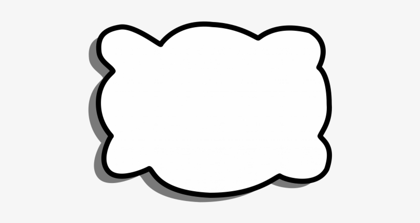 Speech Bubble Png Image - Bubble Template, transparent png