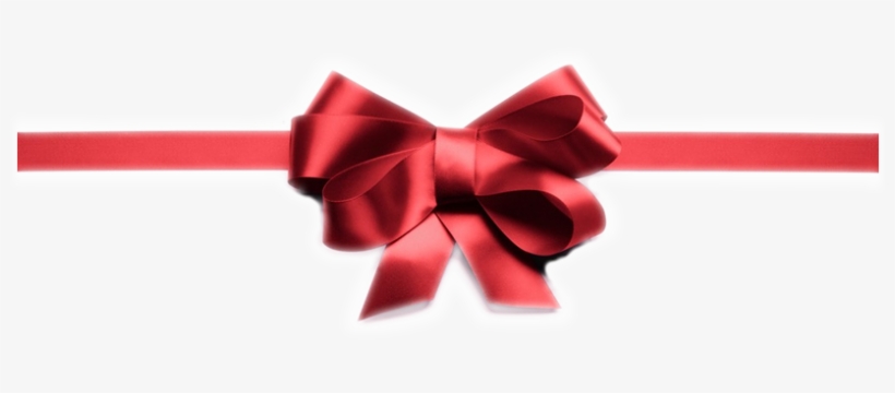 É - Laço De Presente Vermelho Png, transparent png
