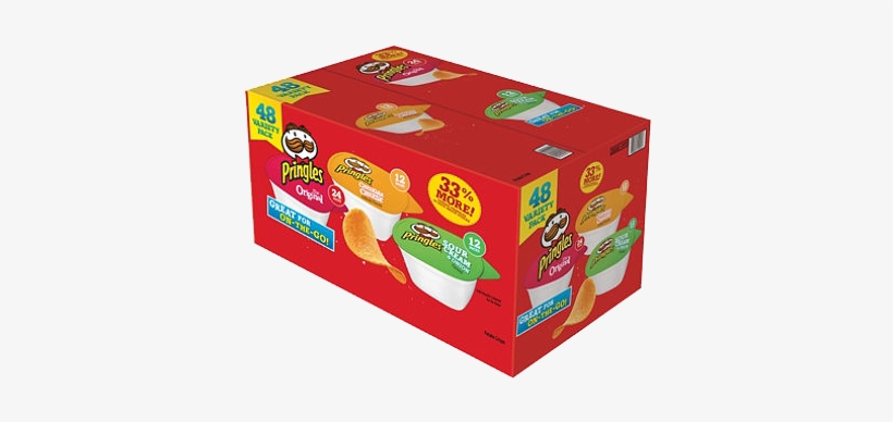 Pringles - Pringles Snack Stacks Variety Pack 48 Ct, transparent png