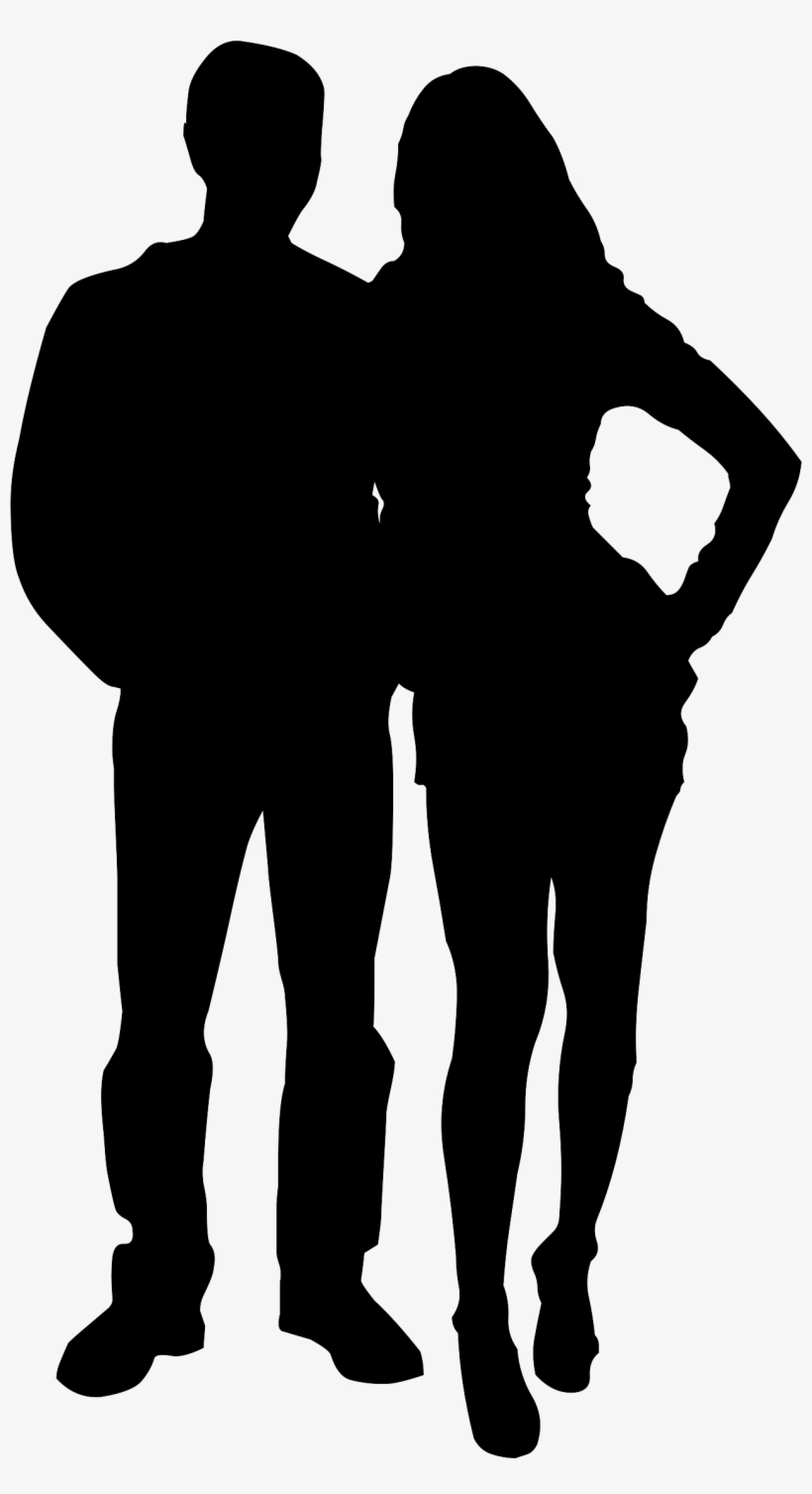 Couple Silhouette Love Relationship 1226163 - Need Is A Friend Indeed, transparent png