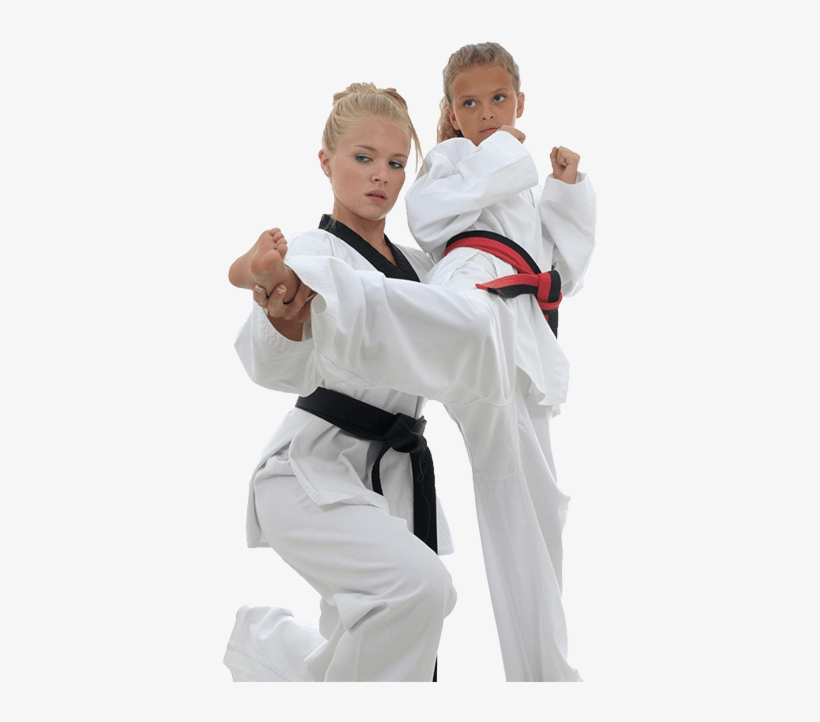 When They're Engaged And Excited, Children Learn Really - Girls Doing Karate, transparent png