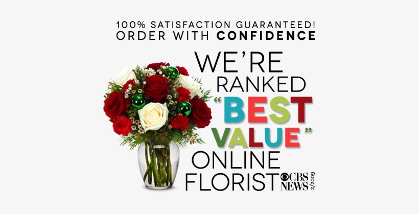 Read More » From You Flowers, Named The Best Value - You Flowers Christmas Flowers: Christmas Cheer - Regular, transparent png