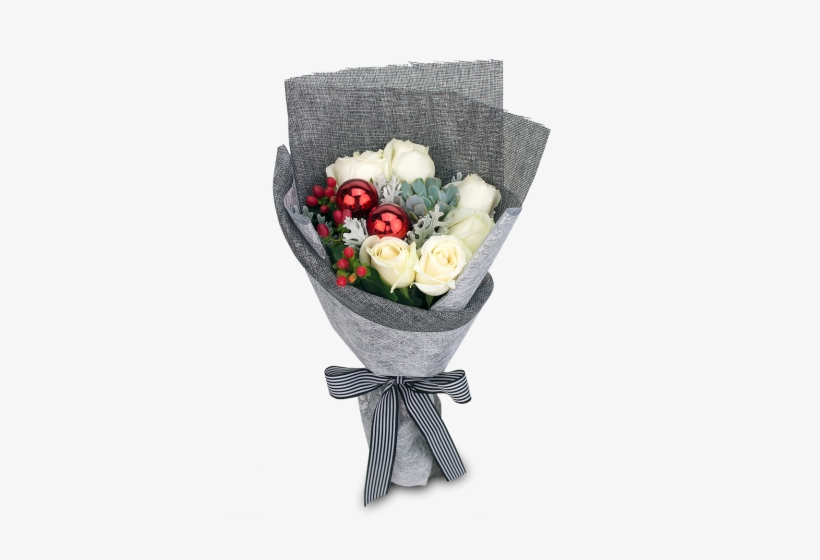 Merry Magic - New Year 2018 Flowers, transparent png