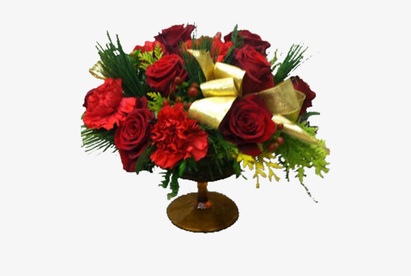 Rosey Red Christmas - Cathy Cowgill Flowers, transparent png