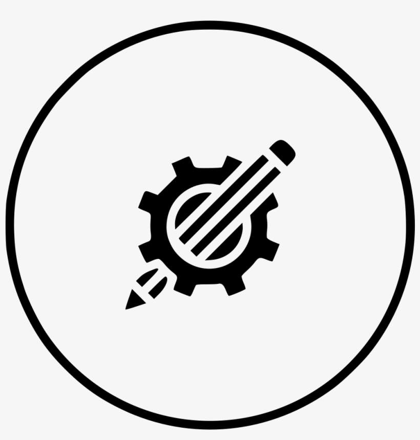 Drawing Pencil Geometry Setting Gear Design Comments - Gear, transparent png
